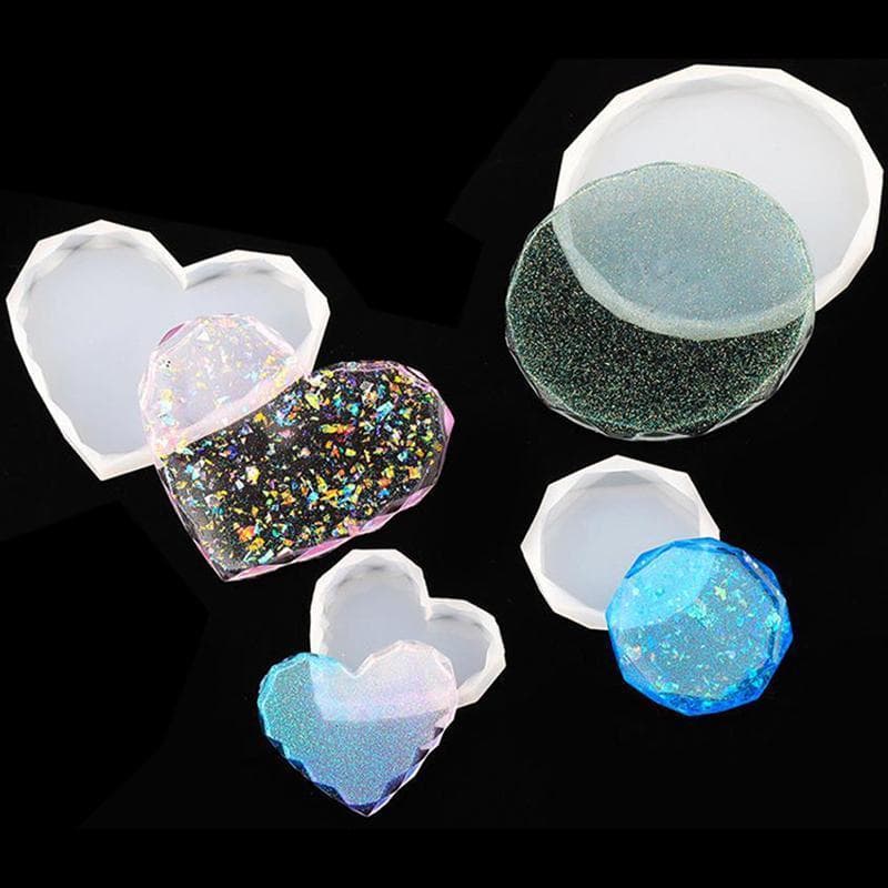Molde De Fundição De Resina De Cristal , Silicone Para Fazer Artesanato , Materiais De Arte Faça Você Mesmo
