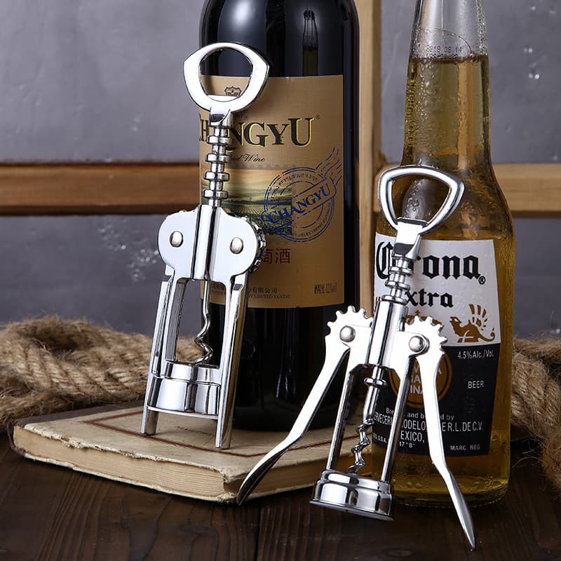 Abridor de vinho liga de zinco abridor de vinho criativo Multi-Purpose abridor de cerveja vendas diretas da fábrica