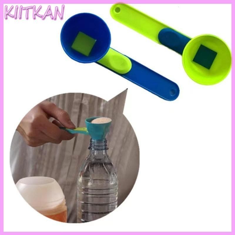 Fórmula Para Bebês KIITK Colheres Proteína Pó À Prova Vazamento Funil Deslizante Limpo E Fácil