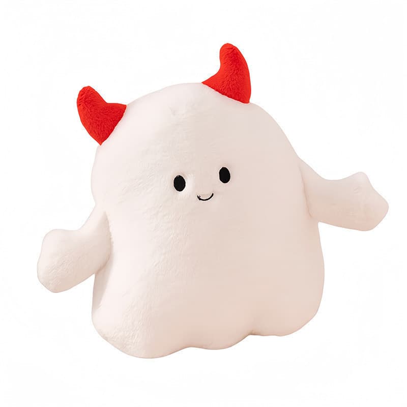 Bonito Halloween Abóbora Brinquedo De Pelúcia Super Macio Diabo Fantasma Recheado Boneca Almofada Travesseiro Decoração