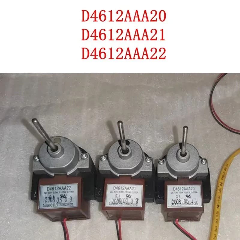 Para Motor De Ventilador De Geladeira Beike D4612AAA21 D4612AAA22 D4612AAA20 (DC13V/1.5W 2.5W 3.3W) Peças