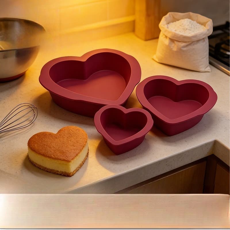 Novo estilo de molde de bolo de Silicone Mousse francesa de qualidade alimentar resistente a altas temperaturas ferramen