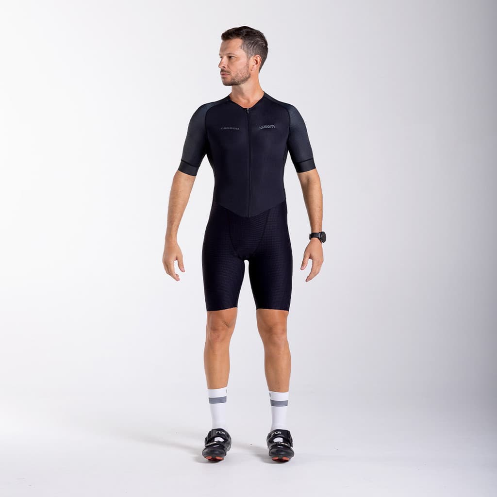 Macaquinho Triathlon c/ manga Carbon Revolution Woom