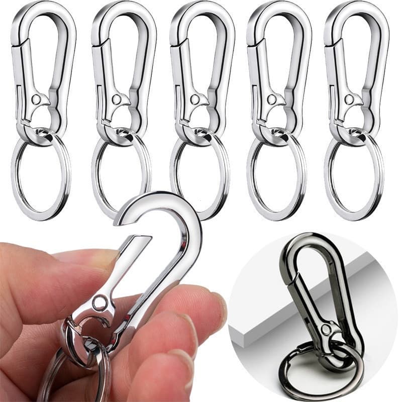 Chaveiro de carro em formato de abóbora, equipado com um mosquetão resistente e acessórios de metal vintage.
