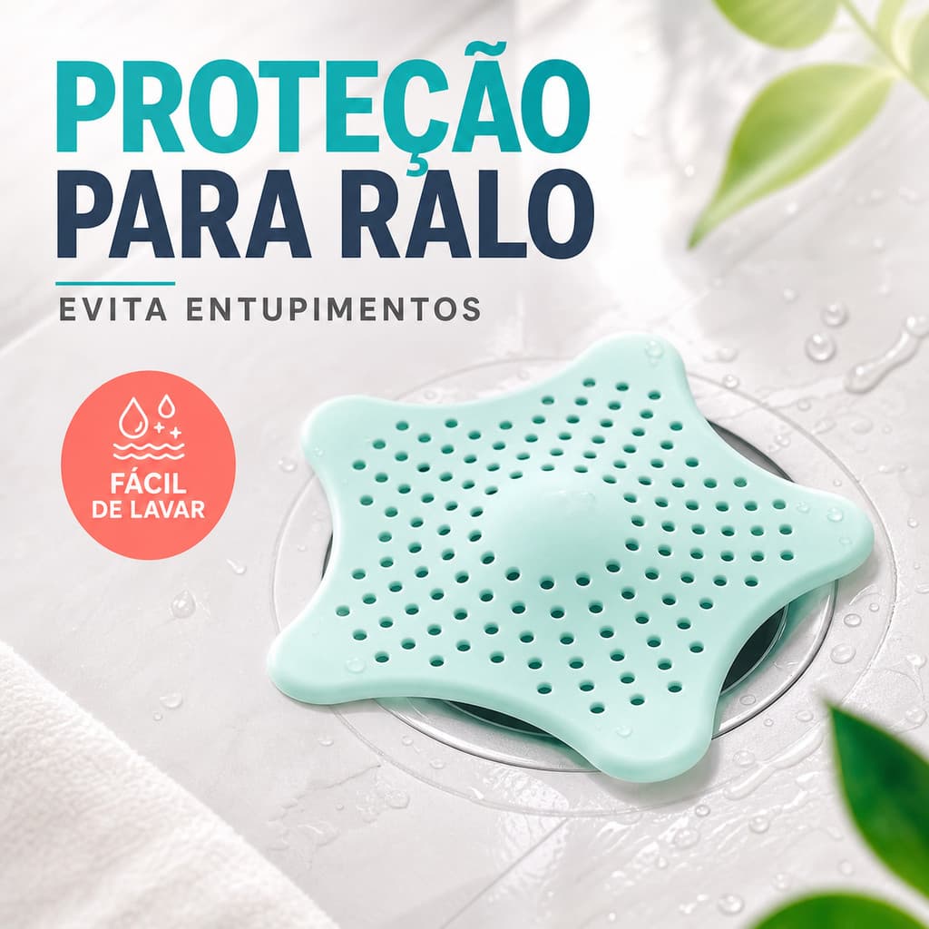 Tampa De Silicone Ralo Pia Tampa Estrela Cozinha Banheiro Universal Filtro