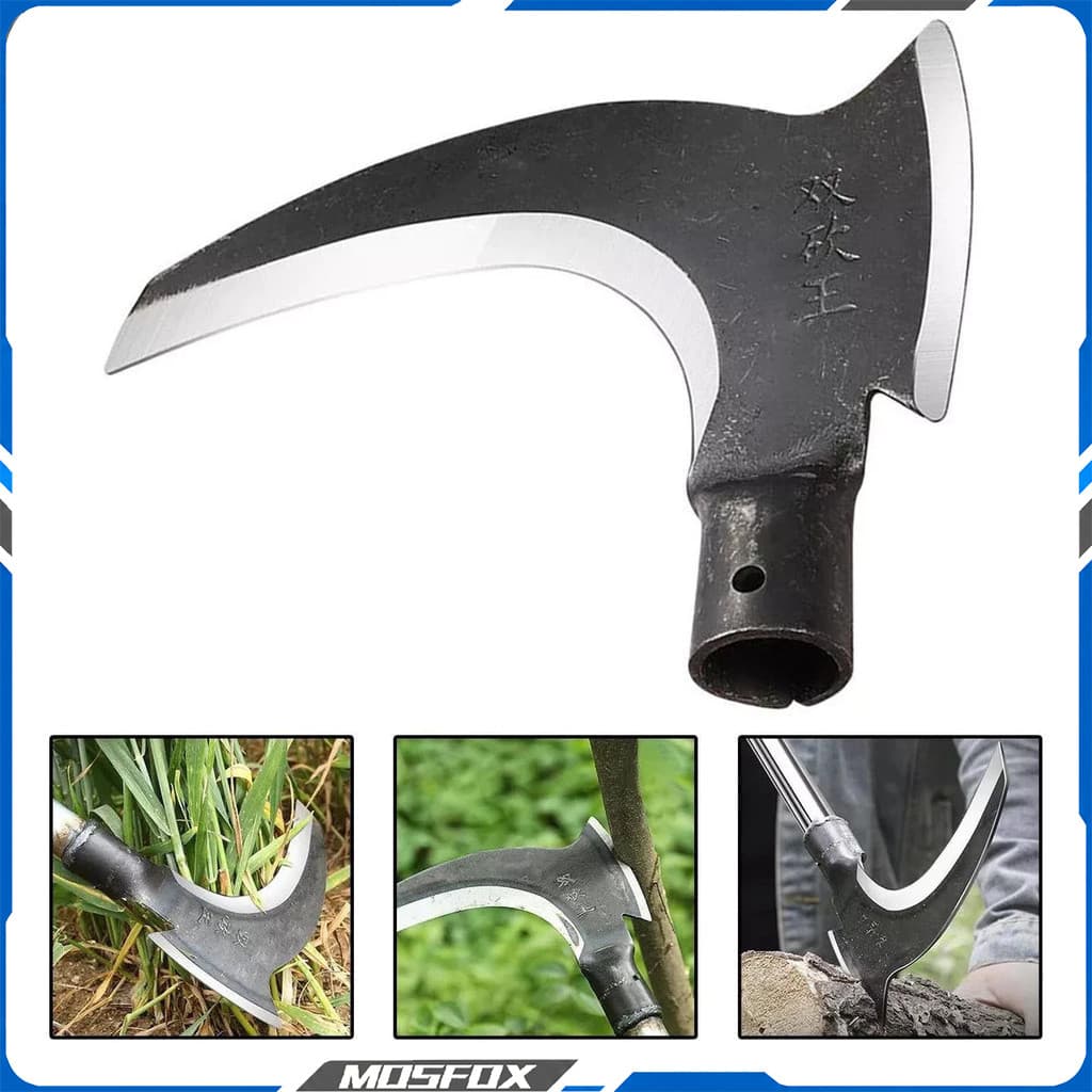 Conjunto De E Foice De Jardinagem Ao Livre Machadinho Com alça Alta Qualidade - Envio Rápido