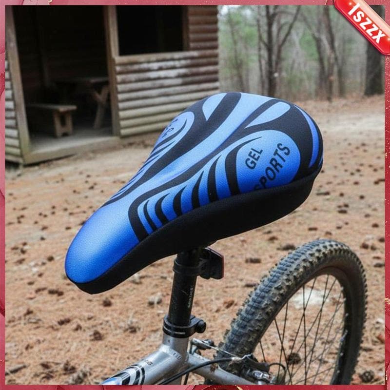[Lszzx] Capa De Selim De Bicicleta Ultra Acolchoada Em Gel Acessório De Assento Acolchoado Para De Estrada MTB E Confort