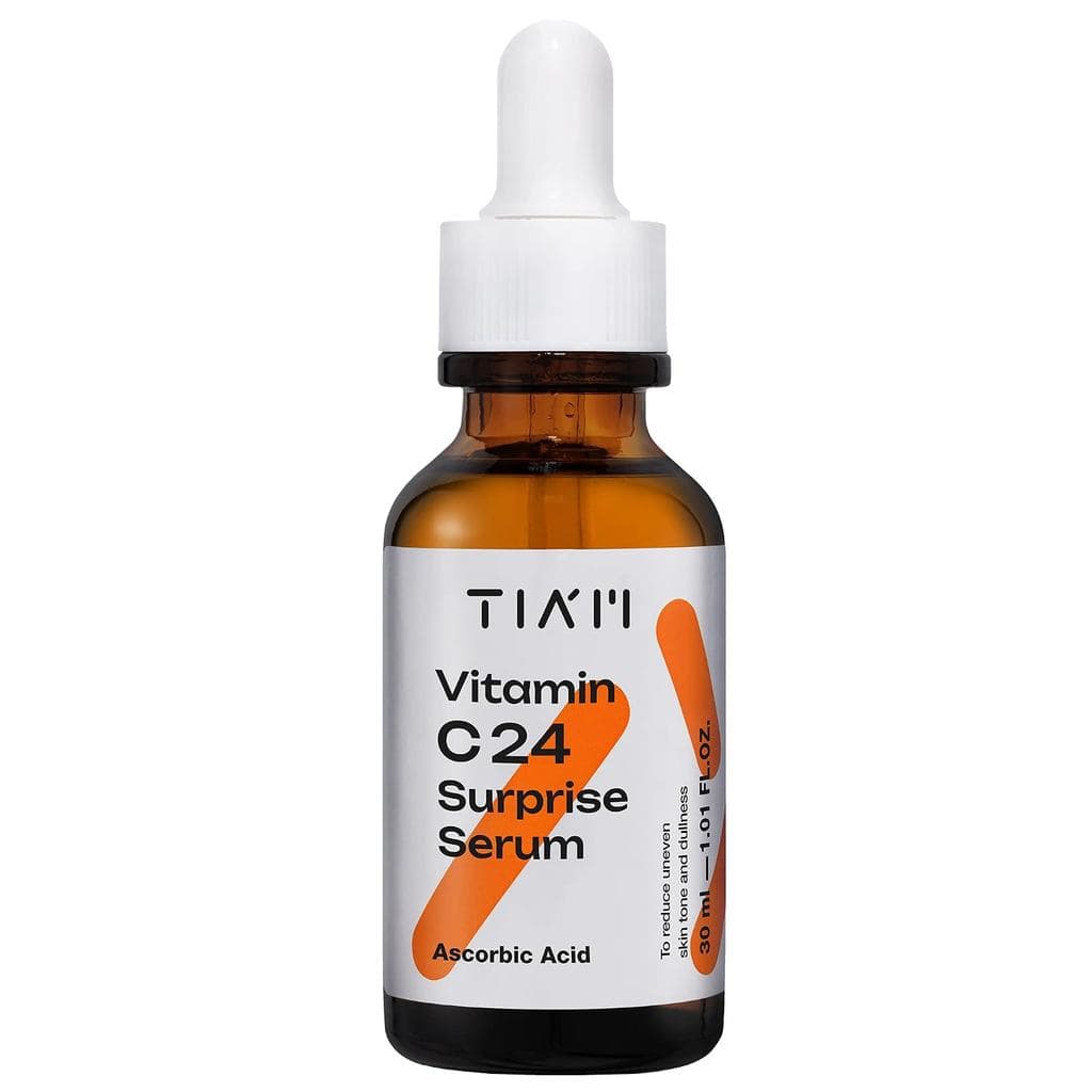 Sérum Surpresa TIAM Vitamin C24, 1.01 fl oz, Potencializador de Luminosidade e Antienvelhecimento com Vitamina E e Ácido