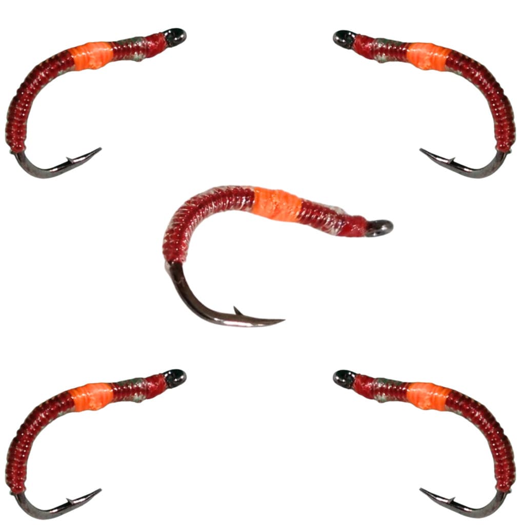 Minhoca Para Tilapia Isca Artificial kit com 5 Pesca