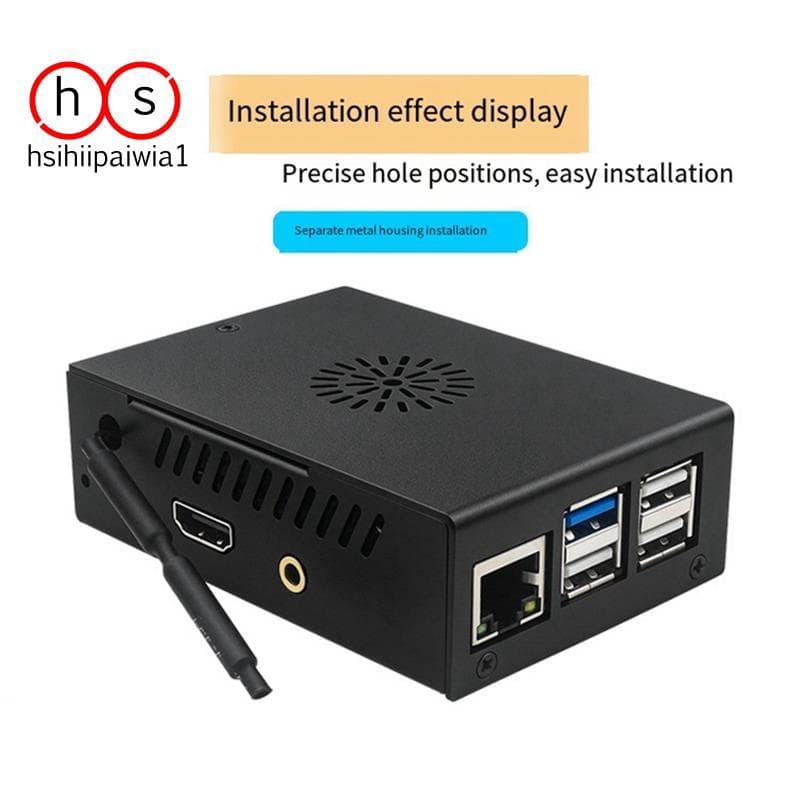 Para Ventilador De Gabinete De Caixa De Metal 4PRO Com Resfriamento Ativo Placa De Expansão Compatível Antena . hsihiipa