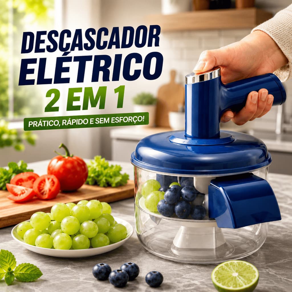 Descascador Elétrico 2 Em 1 Picador De Pimenta Vegetais Multiuso Sem Fio Bateria USB Praticidade Na Cozinha Culinária