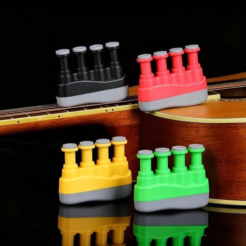 [YSB] Exercitador De Treinamento De Dedo De Guitarra Fortalecedor De Aperto De Mão Tensão Média Para Estudante Guitar Pl
