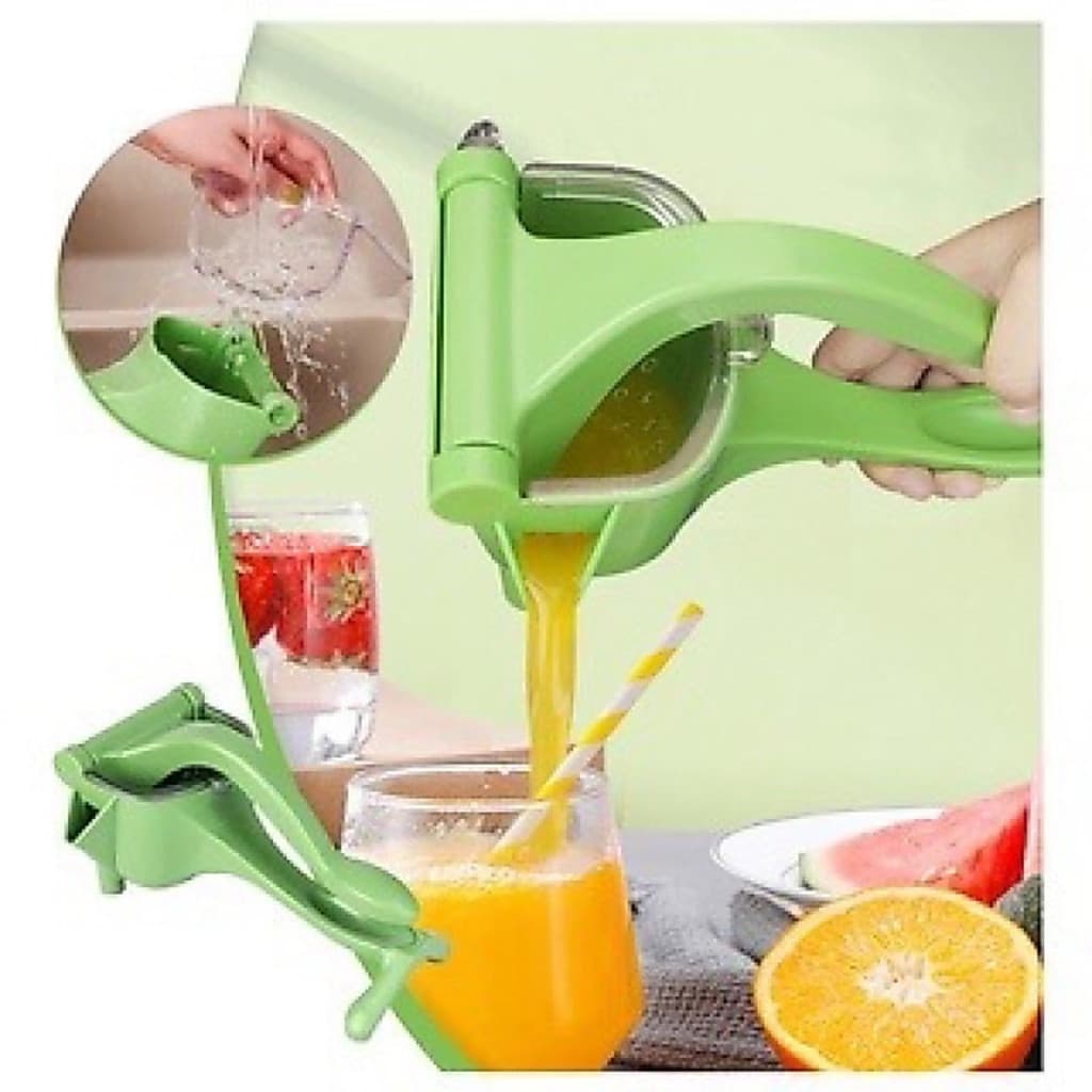 Espremedor Manual de Frutas e Vegetais Juicer ABS com Filtro e Ventosa Versátil para Sua Cozinha
