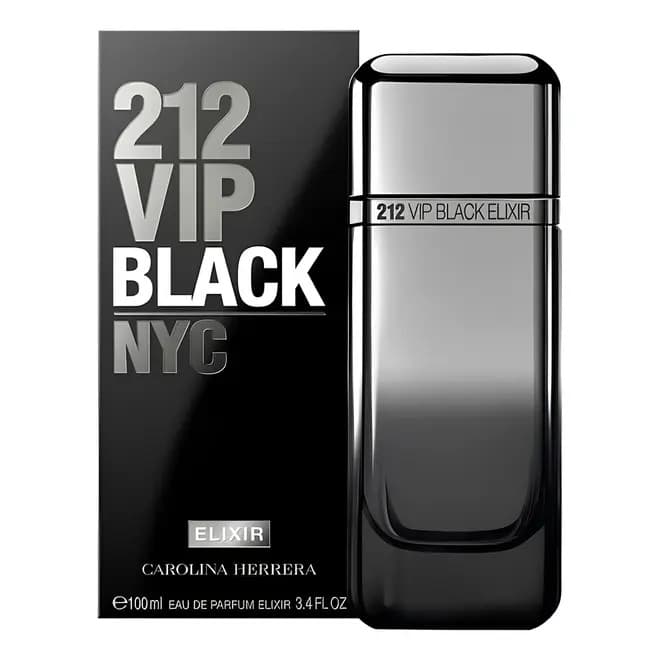 212 Vip Men Black Elixir Masculino Eau de Parfum