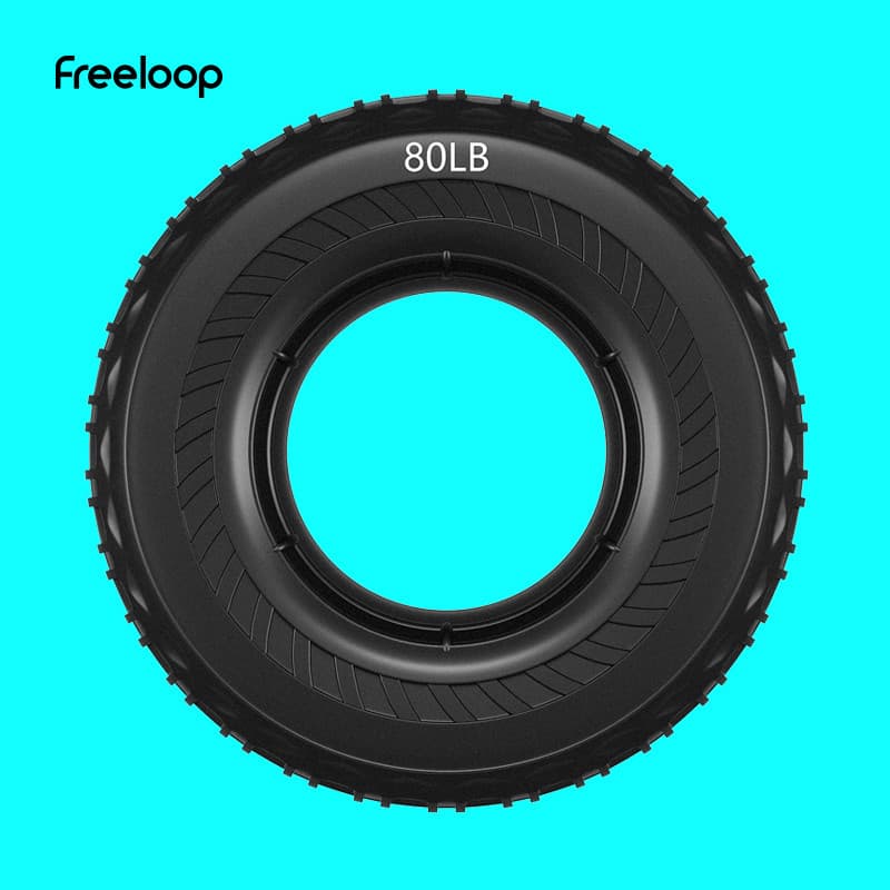Freeloop aperto Silicone anel de aperto masculino força do pulso Fitness Trainer aperto força da mão 80lbs adulto