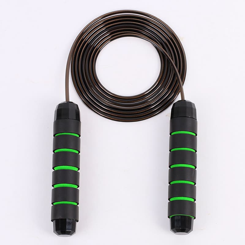 Corda de pular de aço com peso, corda de pular para fitness, corda de pular para o exame de admissão no ensino médio, su