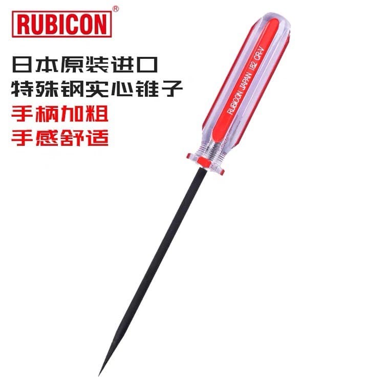 Japão Robin capuz RUBICON ponta cone chave de fenda cone buraco mão-perfurado sapato saco couro cone chave de fenda 182
