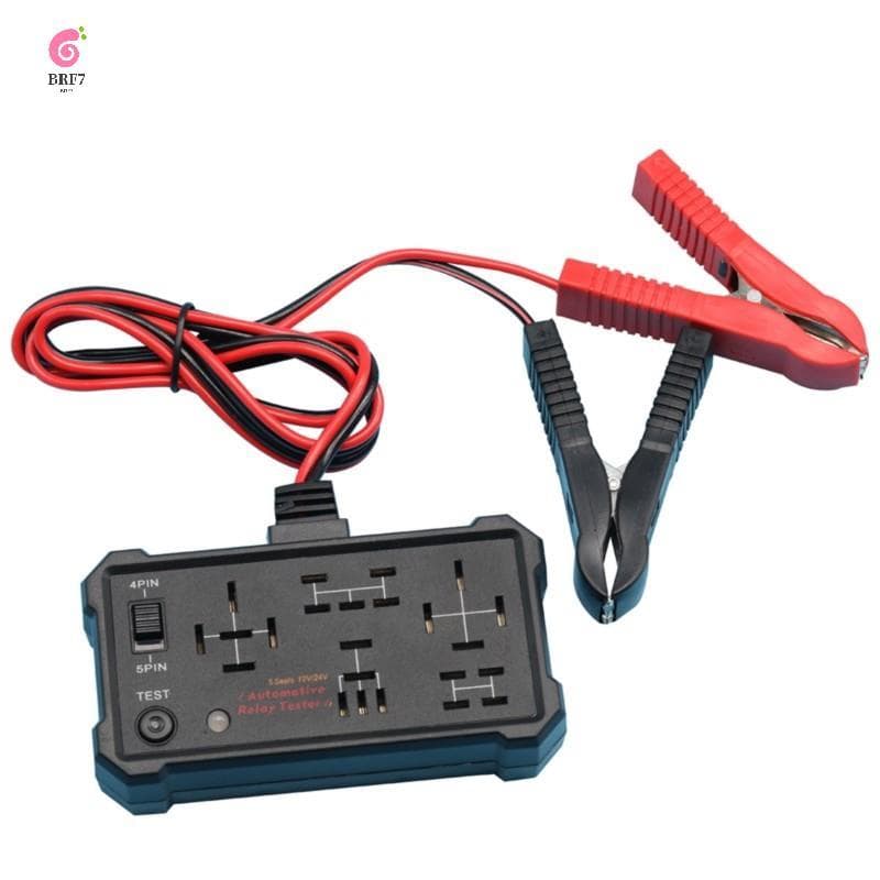 Testador De Relé Automotivo Para Relés De 4 Pinos E 5-Ferramenta De Teste De Bateria Interruptor
