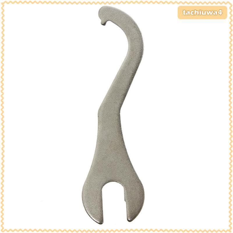 [Tachiuwa3] 2 Em 1 Ferramenta De Bicicleta Removedor De Anel De Bloqueio Chave De Suporte Inferior 15/16 Mm Prata 1