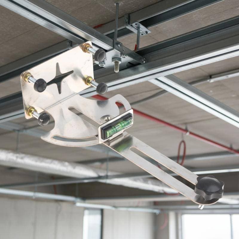 TSBR Suporte De Nível De Laser Giratório De 180 Graus Com Bolha Noturna Fluorescente E Ferramenta Menos Montagem Na Pare