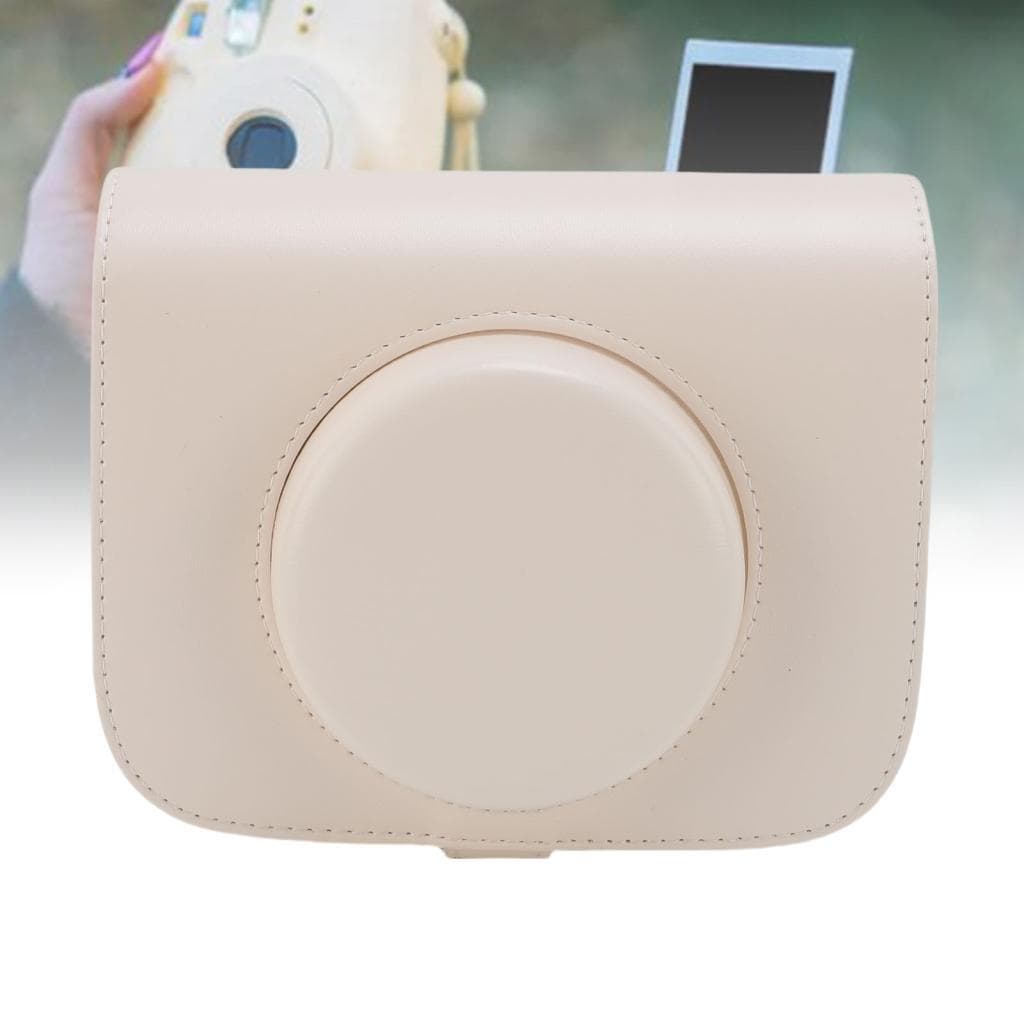 Henry198-BR Capa para câmera PU adequada para Popoto Bolsa pequena protetora à prova de choque com alça de ombro para