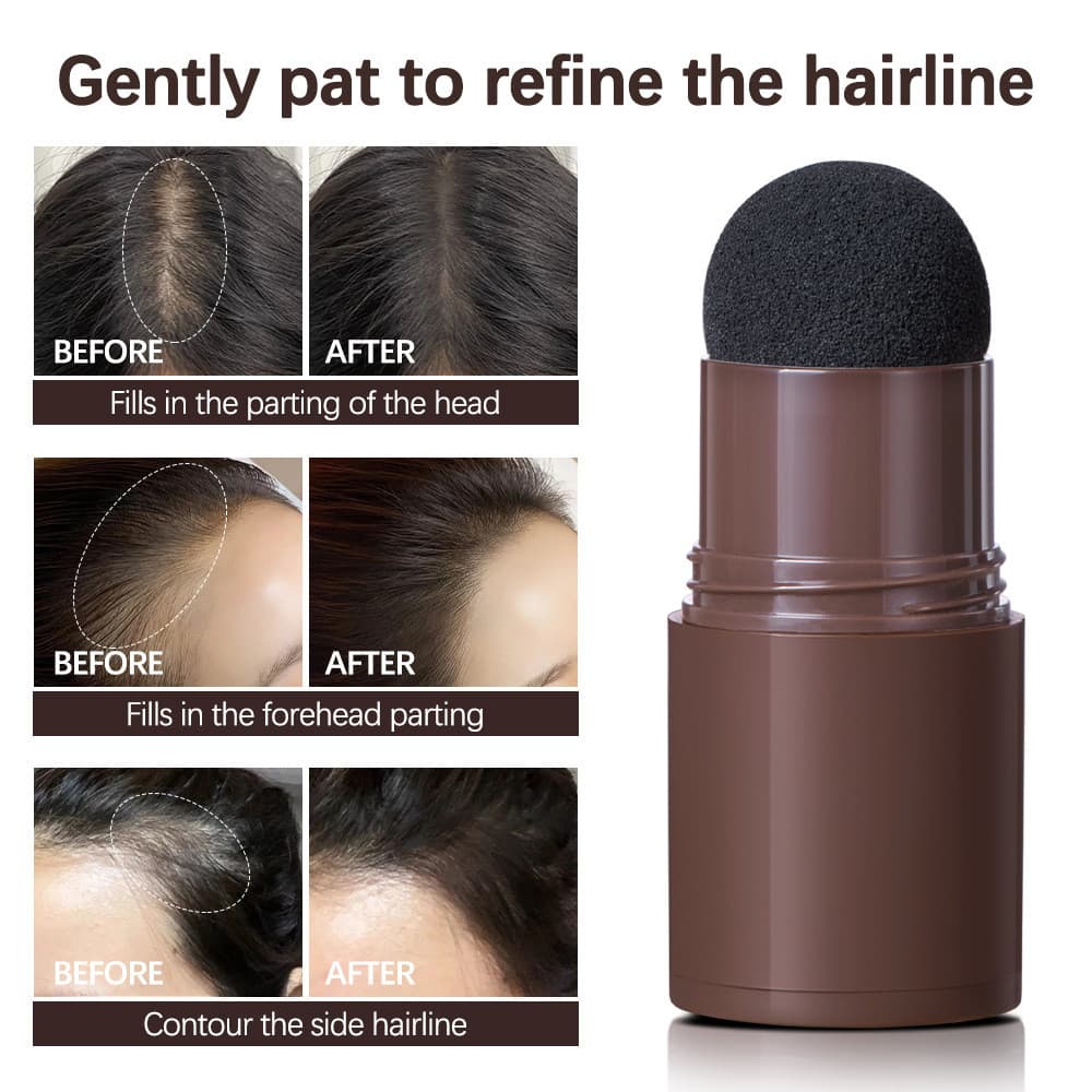 Lakerain Hairline Powder Pó de contorno de linha fina Pó de sobrancelha com vedação preguiçosa