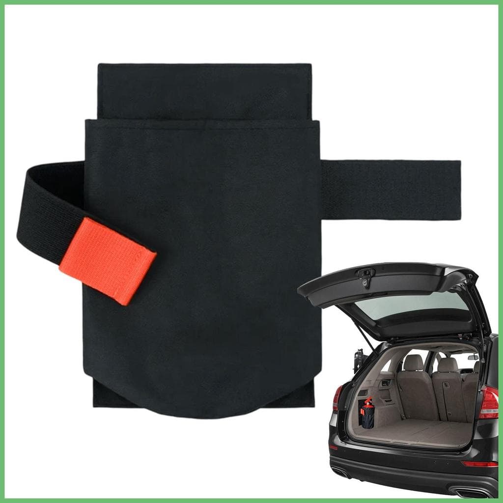 Porta-Malas Extintor De Incêndio Montagem Chama Extinguir Ferramenta Organizador Do Carro Suporte Tronco Para Automotivo