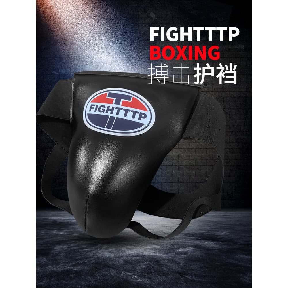 TTP Boxe Sanda Protetor de virilha masculino Luta Muay Thai Equipamento de proteção Equipamento de proteção Equipamento