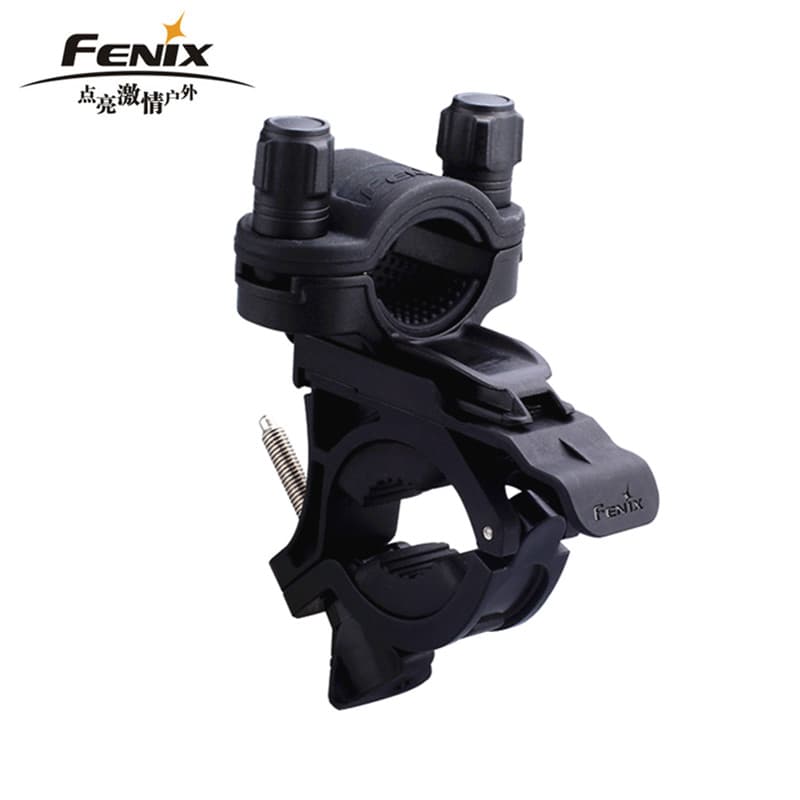 Fenix Phoenix ALB-10 Clipe de bicicleta multifuncional giratório de liberação rápida lanterna clipe suporte de fixação