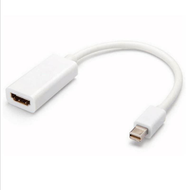 MINI MINI dp para HDMI Conversor de Interface Cabeça Relâmpago Projetor TV Cabo de Conexão de Monitor de Computador