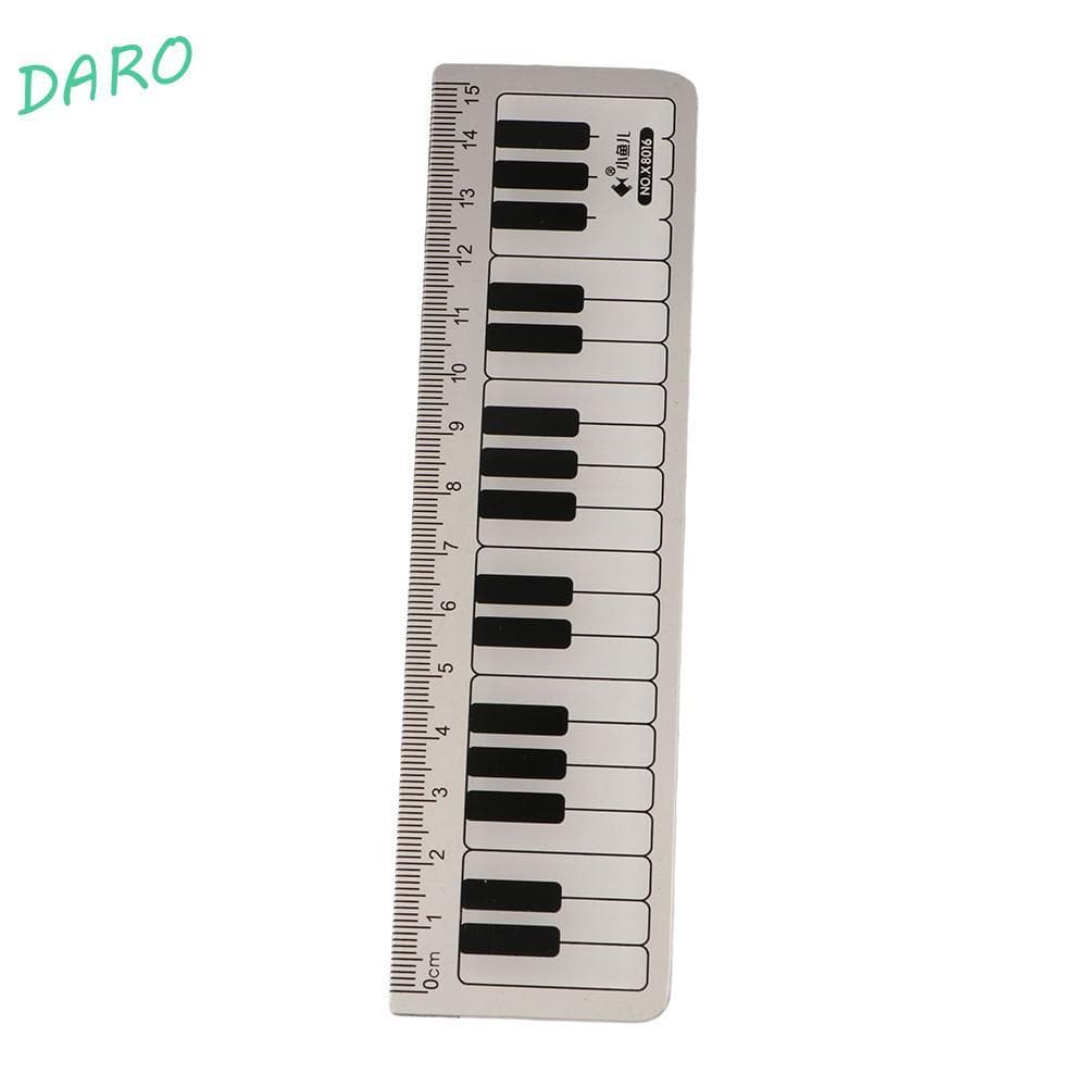 Darao Réguas Retas Régua De Escala Portátil Plástico 15cm Material Escolar De Escritório Medição