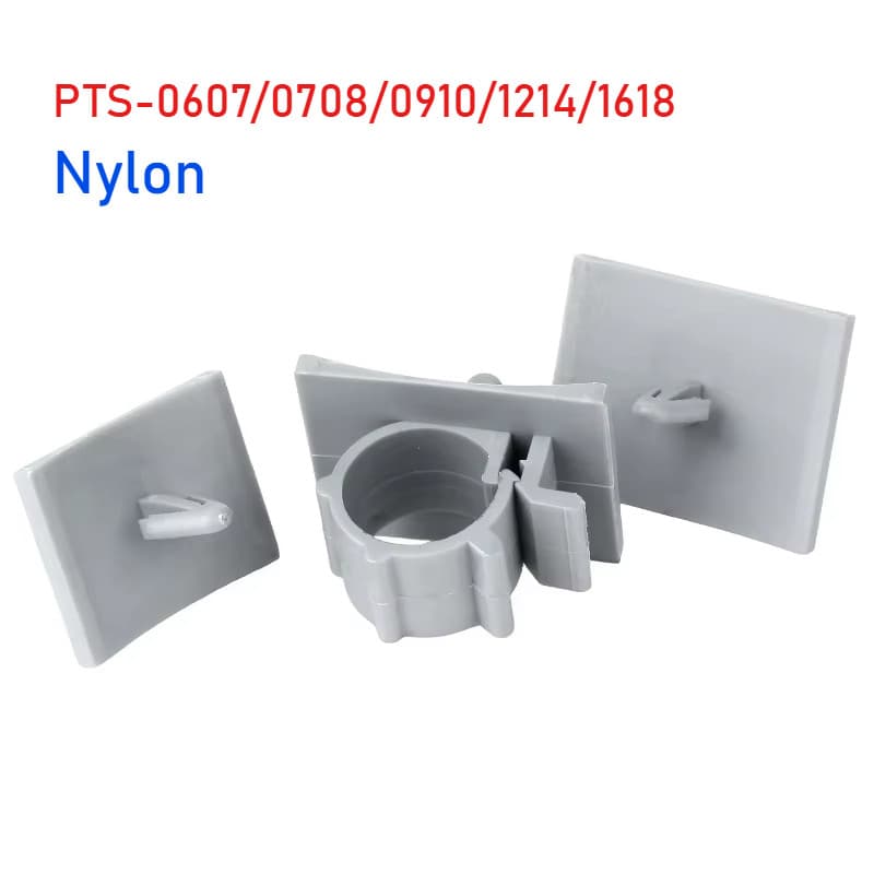 PTS Plug-in Cable Clamp Aeronave Cones Prendedor Cinza Nylon Organizador De Cabo Ajustável