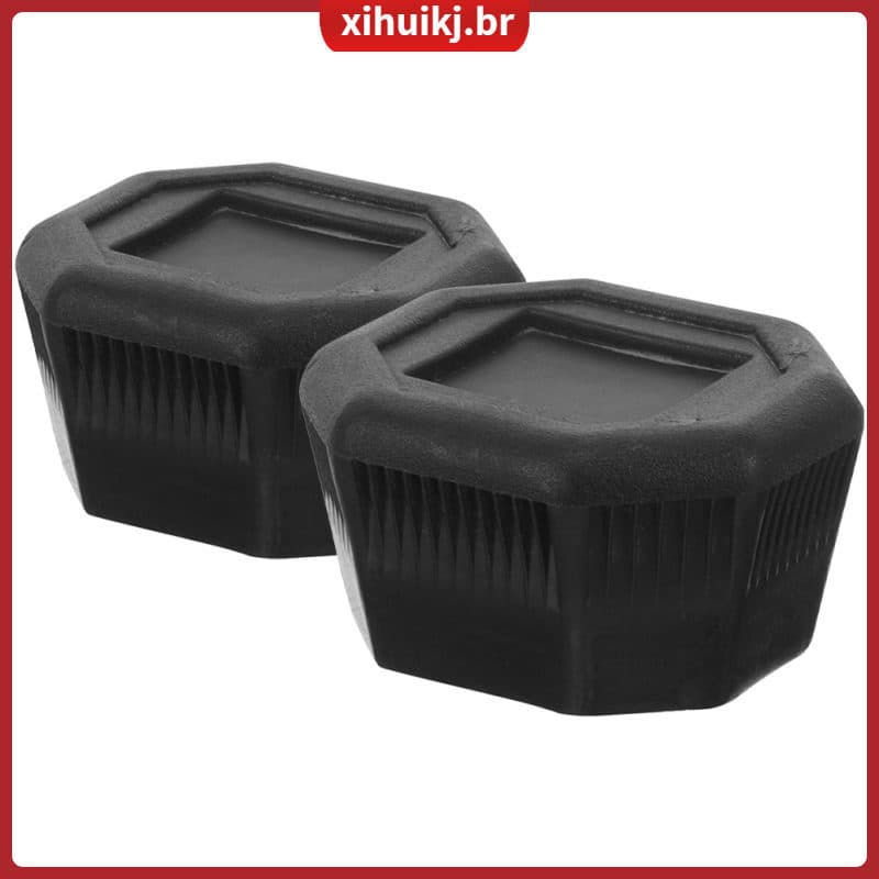 🏠 2Peças Capa Plástica Para Raquete Preto Proteção Durável