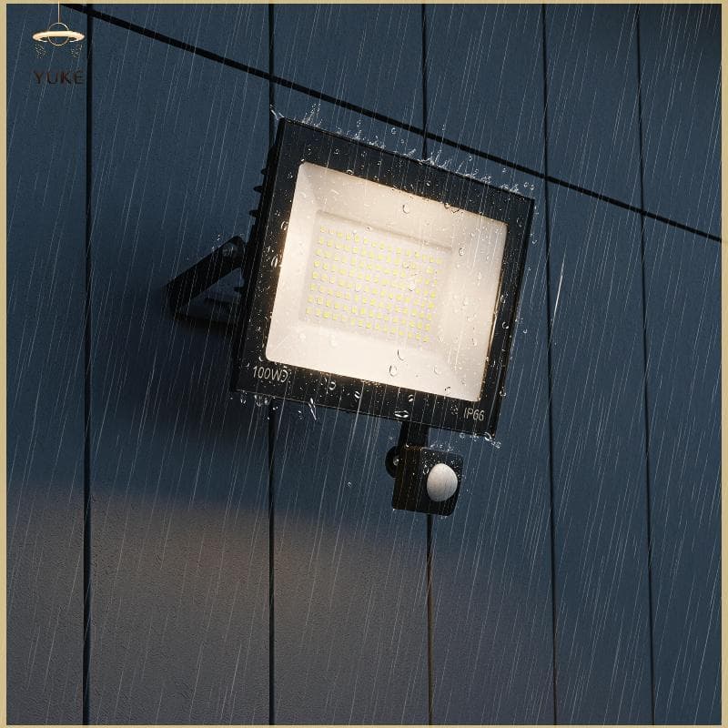 YUKE Durável IP66 À Prova Dip66 Água Ao Ar Livre LED Holofote Caminho Ajustável Para Quintal Jardim Passarela Iluminação