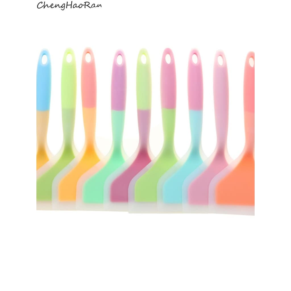 Espátula de Silicone de qualidade alimentar antiaderente Pan espátula especial espátula de cozinha doméstica resistente