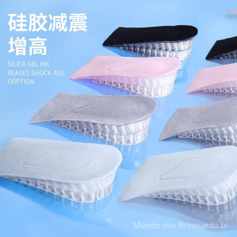 Meias palmilhas invisíveis de silicone para homens e mulheres, para calçados de inverno, fornecimento direto do fabrican