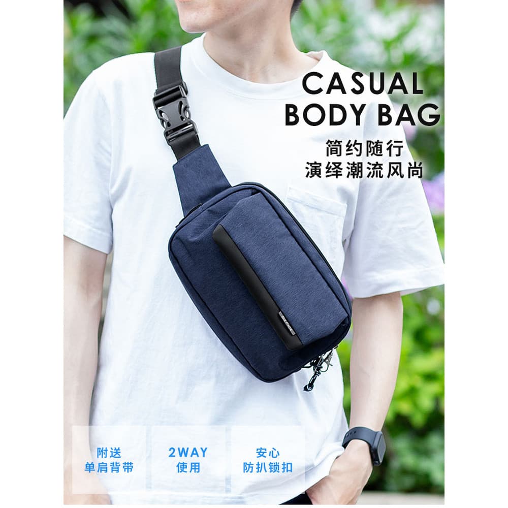 Japão japão SANWA moda Casual multifuncional saco de cintura feminino esportes correndo na moda saco de peito saco do te