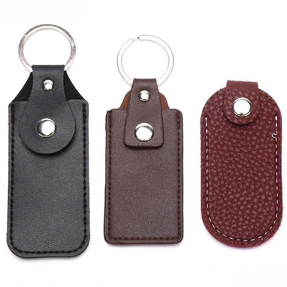 Bolsa de armazenamento portátil para pen drive USB, capa à prova de poeira, chaveiro, estojo protetor para pen drive USB