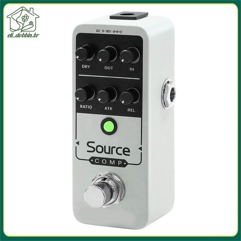 Pedal De Guitarra Analógico Buffered-Bypass QSS-27 Efeitos De Instrumentos Musicais