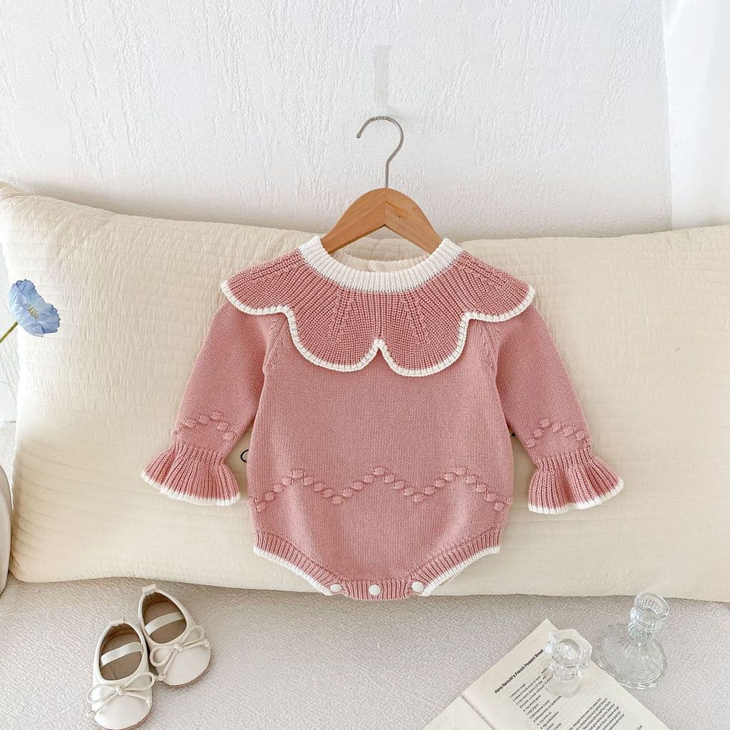 Oferta especial Liberação Primavera Outono Novo Estilo Bebê Menina Macacão Infantil (Não Reembolsável Não Exchangável) T