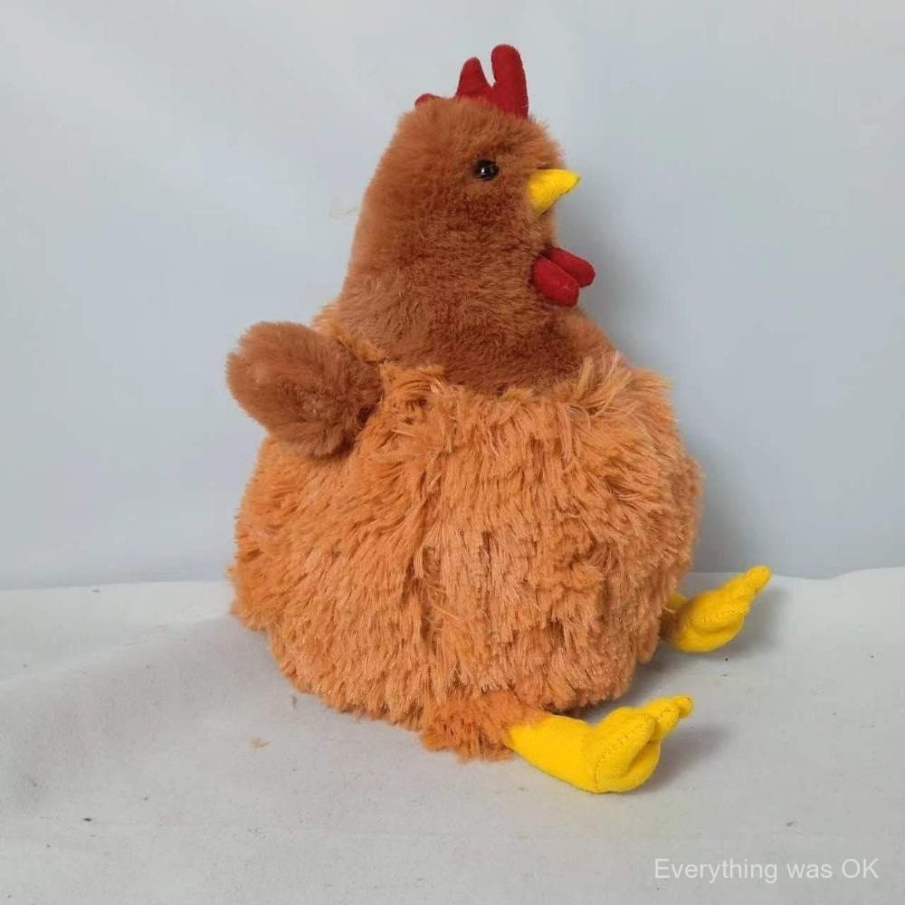 Brinquedo de Pelúcia de Galinha Cecil LOVUR, Bonecas de Pelúcia de Galinha de 23CM, Brinquedo de Pelúcia Fofo Kawaii GF9