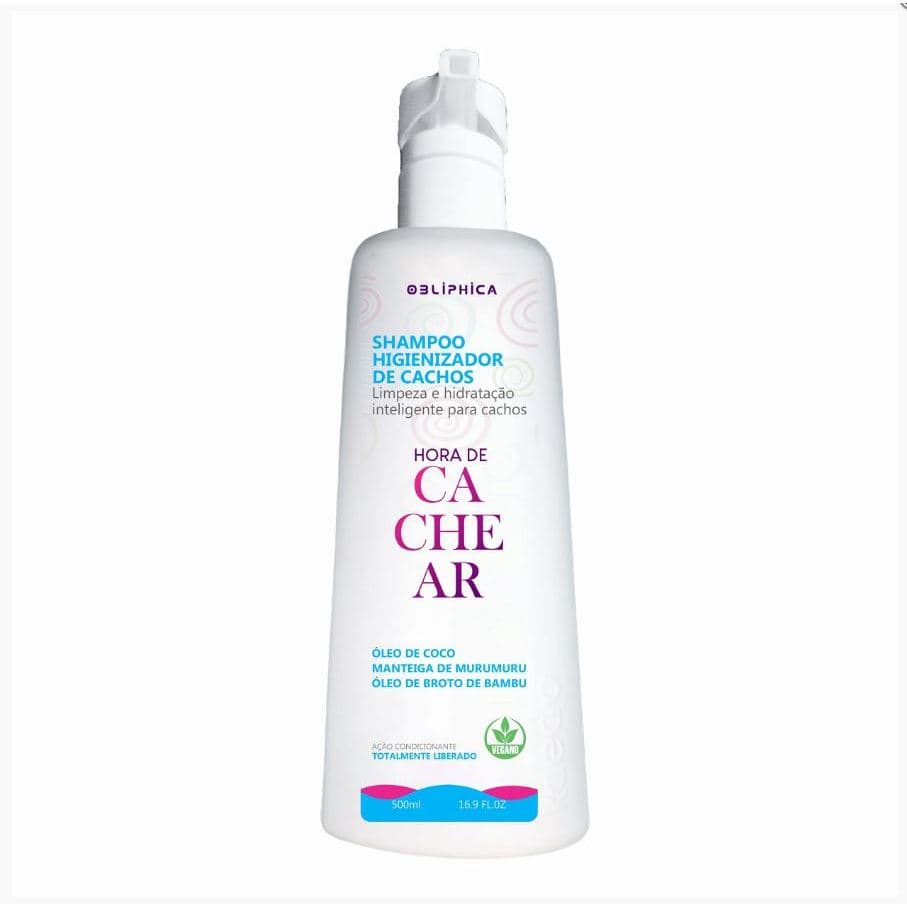 Shampoo Higienizador Hora De Cachear Obliphica 500ml