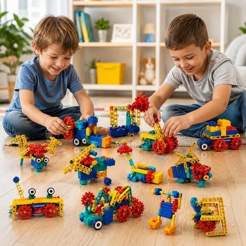 Brinquedo Educativo Montagem Eletronica Criativa 344 Pecas Interativo Infantil