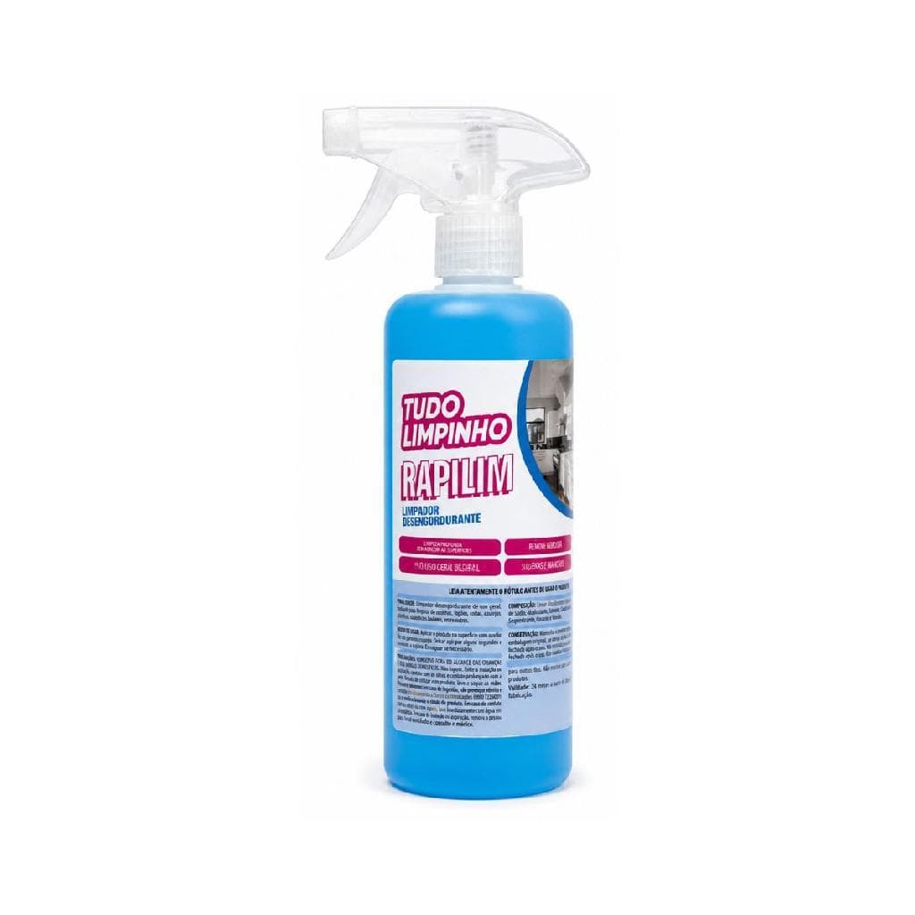 Rapilim Limpador Desengordurante 500ml Tudo Limpinho