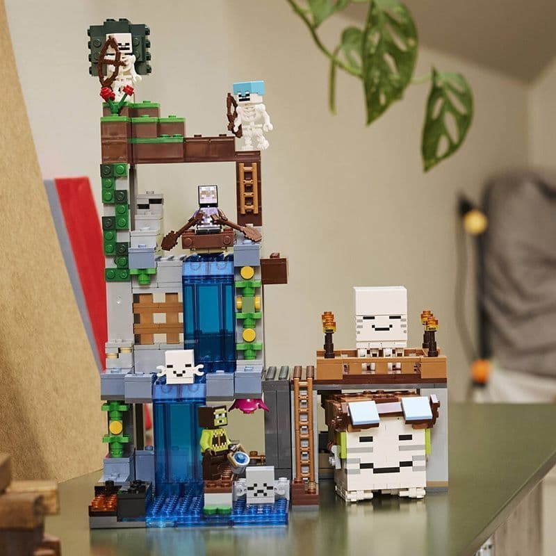 754pcs Ghast Stationg Compatível Lego Series Meninos Meninas Bloco de Construção Brinquedos Presentes para Crianças