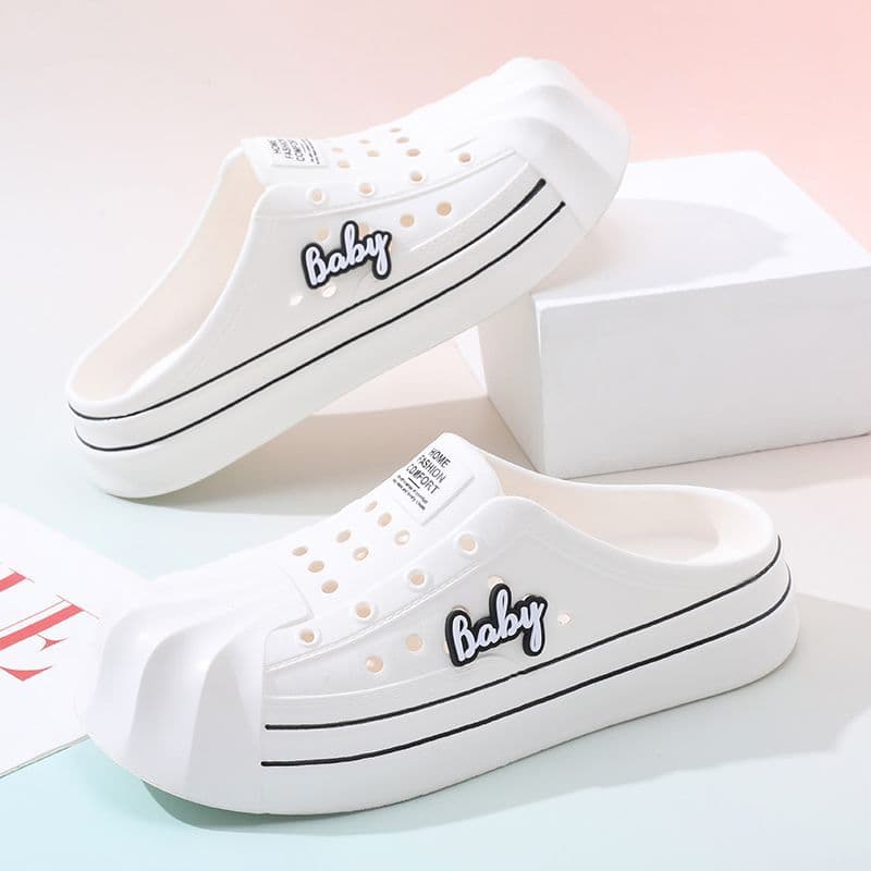 Marca pisando na merda sentir buraco sapatos masculinos verão na moda Casual ao ar livre Wear Wading concha Toe sapatos