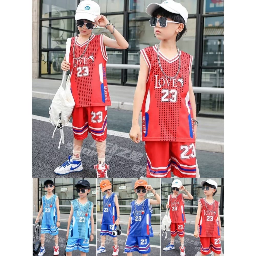 Crianças uniformes de basquete meninos meninas verão competição uniformes treinamento ternos jardim de infância estudant