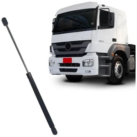 Amortecedor Grade Frontal Mercedes Benz FPN 1215 1418 1718 1720 Capô Dianteiro 1 Unidade 49cm