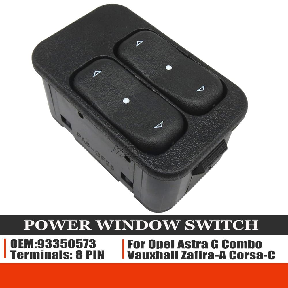 93350573 Botão Levantador Do Interruptor De Controle Da Janela De Energia Elétrica Para Opel Astra G Combo Vauxhall Zafi