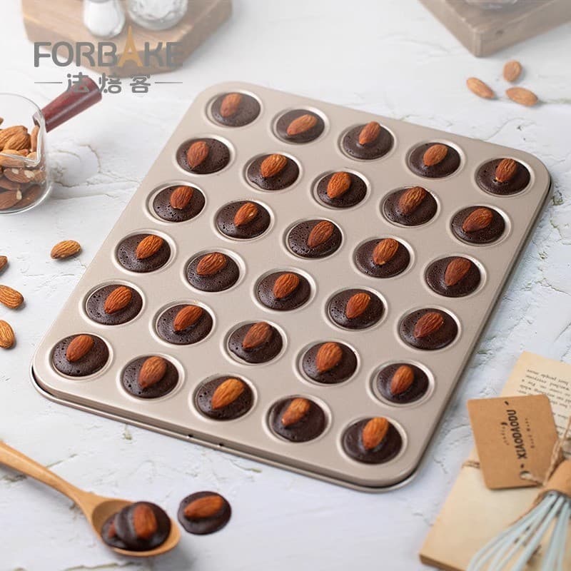 Francês padeiro Macaron assadeira cacau Chip molde antiaderente biscoito assadeira Chocolate cozimento doméstico 30 cons
